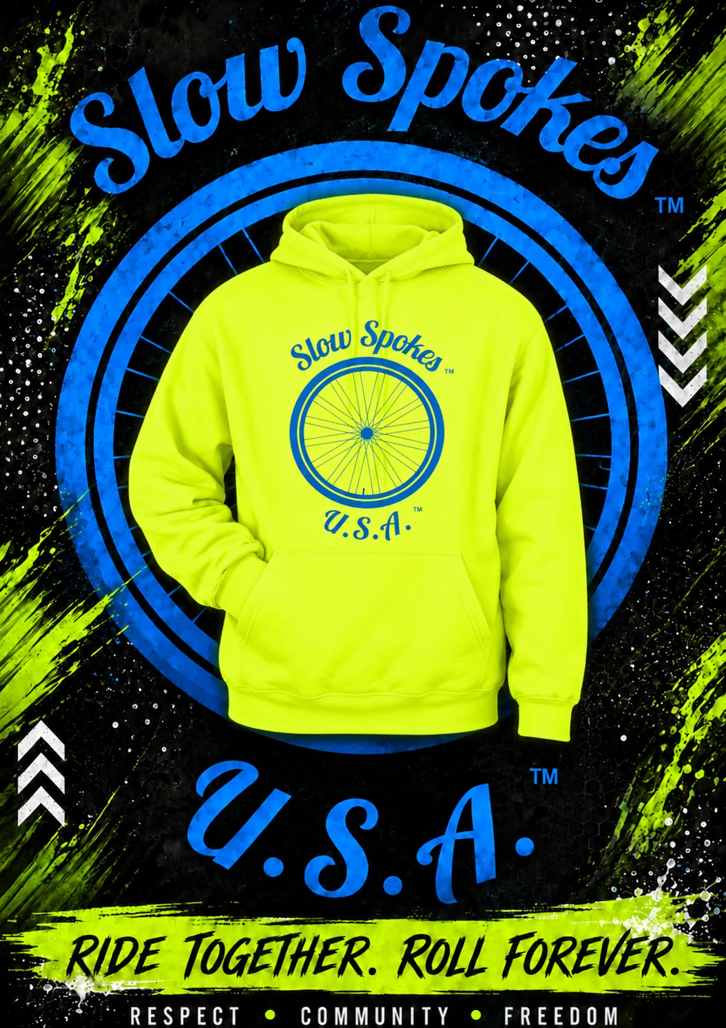 Slow Spokes hoodie